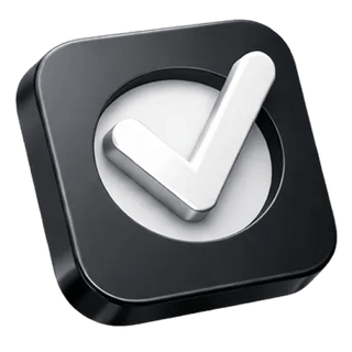 3D checkmark confirmation icon featured on the Crypto Yieldbrain about page