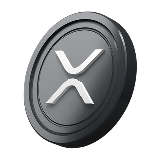 XRP coin graphic featured in a beginner's cryptocurrency guide